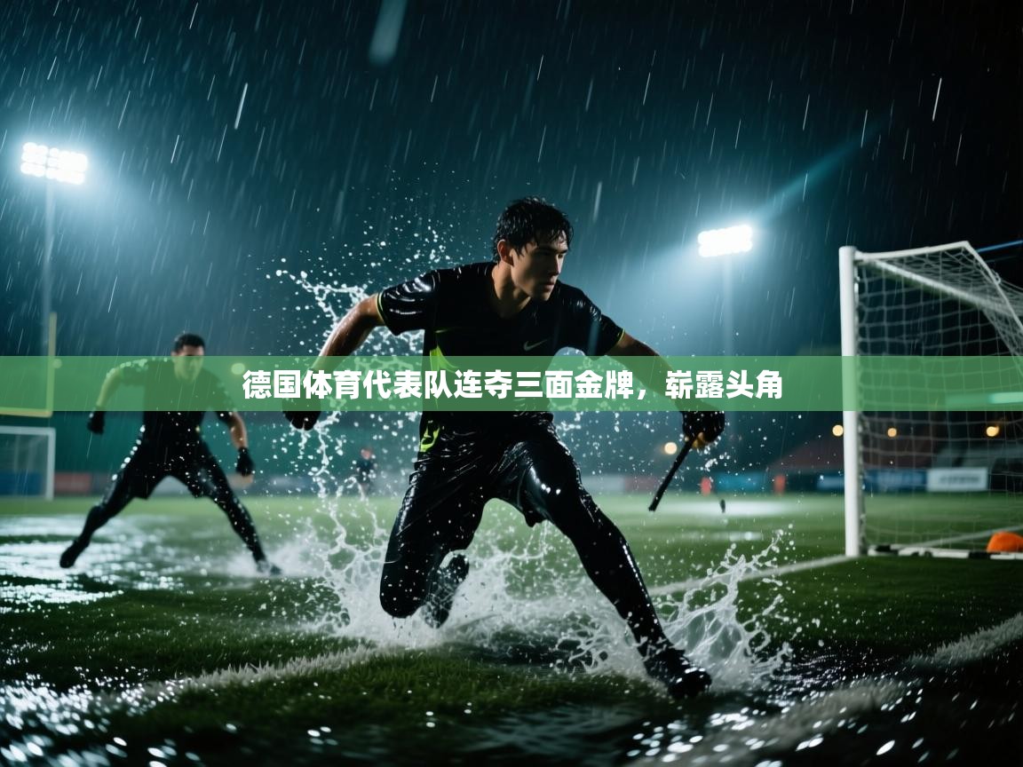 德国体育代表队连夺三面金牌，崭露头角