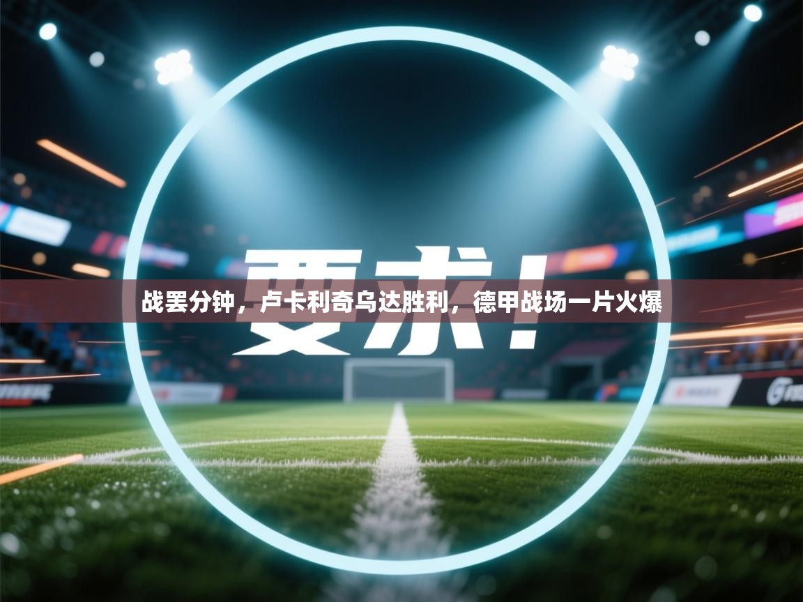 战罢分钟,卢卡利奇乌达胜利,德甲战场一片火爆 第2张